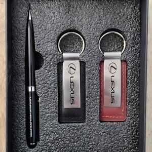 New Lexus Two Keychains & One Pen